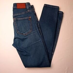 Madewell Womens Mid Rise Skinny Leg Medium Wash Jeans Size 24/0 Classic Stretch
